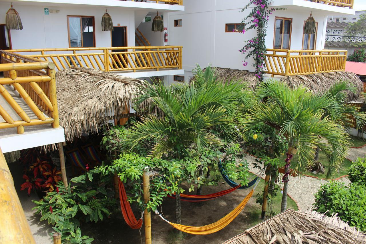 La Mariposa Hostal Olón Kültér fotó
