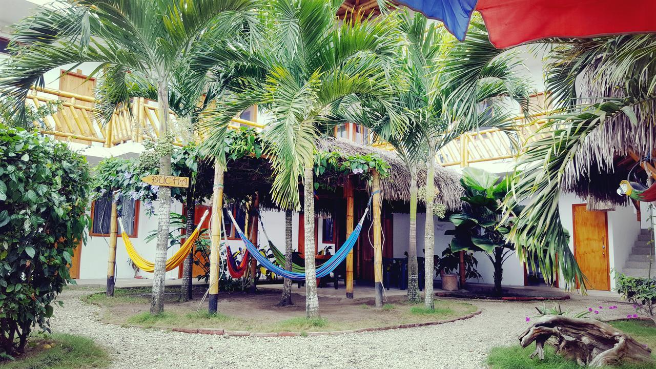 La Mariposa Hostal Olón Kültér fotó